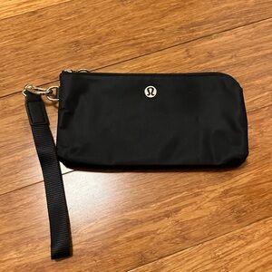 lululemon athletica Black Wristlet